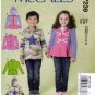 McCall's M7239 Girls Boys Unlined Jackets Front Zipper Unisex Sewing Pattern Sizes 2-3-4-5