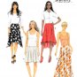 Butterick B6059 Misses Skirts Shaped Hem Variations Sewing Pattern Sizes 6-8-10-12-14
