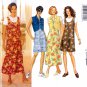 Butterick 4389 Misses Top Dress Semi-fitted Unlined Vest Sewing Pattern sizes 6-8-10-12