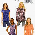 Butterick B5988 Misses Petite Tops Varying Sleeve Lengths Sewing Pattern Sizes 16-18-20-22-24
