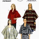 Butterick B5993 Misses Tunics Wraps Tops Sewing Pattern Sizes Xsm-Sml-Med