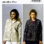 Butterick B6063 Misses Jackets Unlined Loose Fitting Sewing Pattern Sizes 8-10-12-14-16