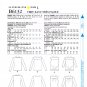 Butterick B6132 Misses Tops Pullover Close Fitting Sewing Pattern Sizes 6-8-10-12-14