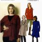Butterick B6140 Misses Jacket and Coat Sewing Pattern Sizes Lrg-Xlg-XXL