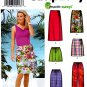 Simplicity 5965 Misses Wrap Skirts Pants Three Lengths Sewing Pattern Sizes 6-8-10-12