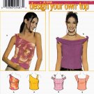 Simplicity 7020 Juniors Tops Design Your Own Varying Styles Sewing Pattern Sizes 3/4-9/10
