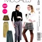 McCall's M6403 Womens Shorts Loose Fit Pants In Two Lengths Sewing Pattern Sizes 18W-20W-22W-24W