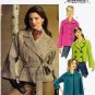Butterick B4865 Misses Petite Jacket and Belt Sewing Pattern Sizes Xsm-Sml-Med