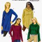 Butterick B5679 Misses Tops Hem and Neckline Variations Sewing Pattern Sizes Xsm-Sml-Med