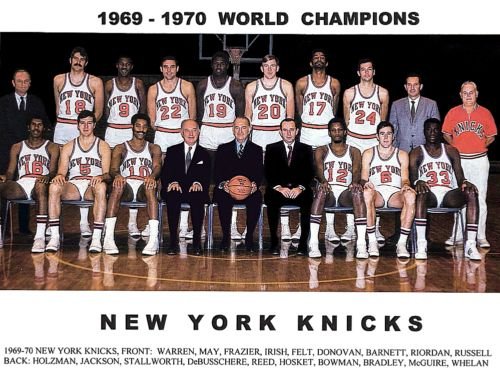 NEW YORK KNICKS - 1969-70 WORLD CHAMPIONS COLOR