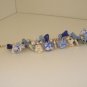 Blue flower bracelet