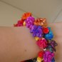 Bouquet flower bracelet