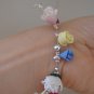 Pastel flower bracelet