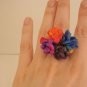 Bouquet flower ring