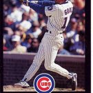 1996 CHICAGO CUBS BASEBALL SCHEDULE MARK GRACE