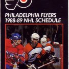 1988-89 PHILADELPHIA FLYERS HOCKEY SCHEDULE