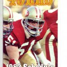 1983 SAN FRANCISCI 49ERS FOOTBALL SCHEDULE