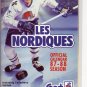 1987-88 QUEBEC NORDIQUES HOCKEY SCHEDULE