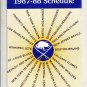1987-88 BUFFALO SABRES HOCKEY SCHEDULE
