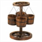 Wagon Wheel Planter  #12691