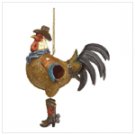 Cowboy Rooster Birdhouse  #37973