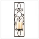 Flameless Candle Wall Sconce  #12692