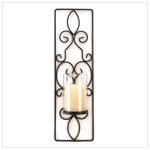 Flameless Candle Wall Sconce  #12692