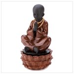 Sitting Monk Treasure Box  #12643