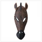 Zebra Mask Wall Plaque  #34758