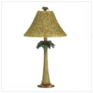 Rattan Styled Palm Tree Lamp  #37989