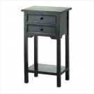Black Table with 2 Drawers  #36643