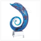 Art-glass Dolphin Sculpture  #12116