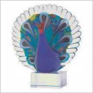 Art Glass Peacock  #38982