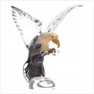 Art Glass Eagle Statue  #38983