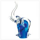 Art Glass Elephant Figurine  #12977