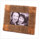 Seagrass Trim Photo Frame  #12249