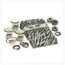 Zebra Bath Set - 6 Pcs  #39732