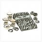 Zebra Bath Set - 6 Pcs  #39732