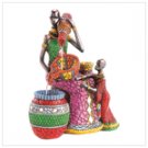Tribal Mother And Child Fountain  #12861
