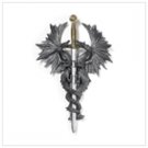 Dragon Dagger Wall Plaque  #36247