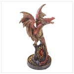 Ruby Dragon Figurine  #39651