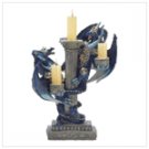 Blue Dragon Candleholder  #38202