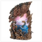 Haunted Pirate Treasure Lamp  #12292