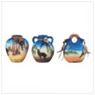 Mini Southwestern Vase Set  #34235