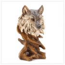 Rustic Wolf Sculpture  #39862