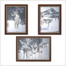 Winter Wolves Mirror Set  #39276
