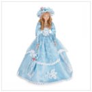 Porcelain Doll in Blue Dress  #37098