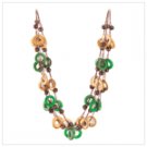 Emerald Coco Loco Necklace  #13007