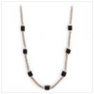 Black Nouveau Ice Necklace  #13005