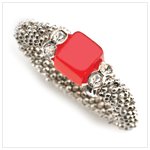 Red Nouveau Ice Ring  #13009
